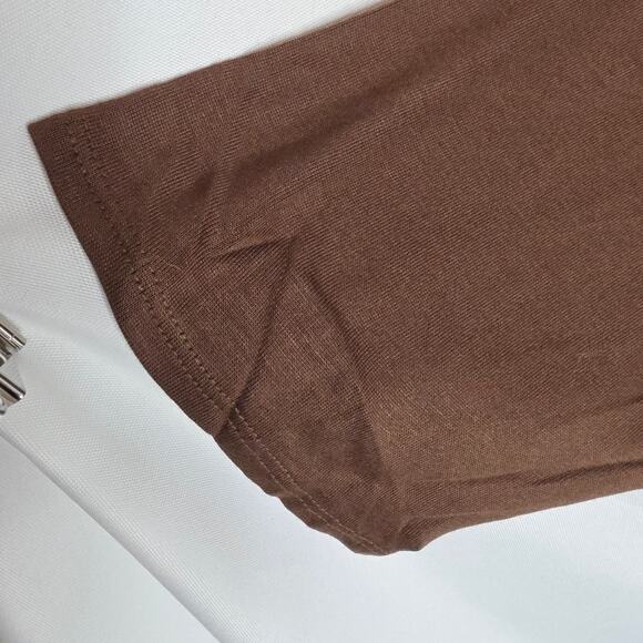 Natori 2X by Cruz wear NWT Brown open cardigan soft flowy Fall Office minimalist - Picture 14 of 15